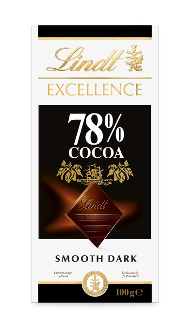 Lindt Excellence 78%, temna čokolada 100g
