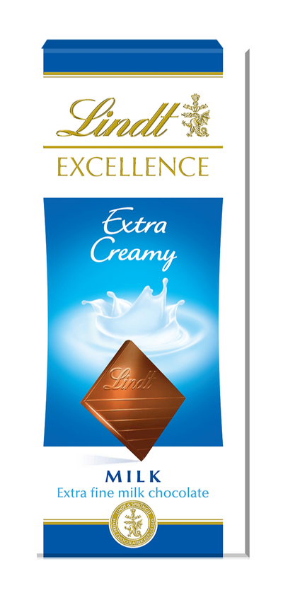 Lindt Excellence Extra Milk, mlečna čokolada 100g