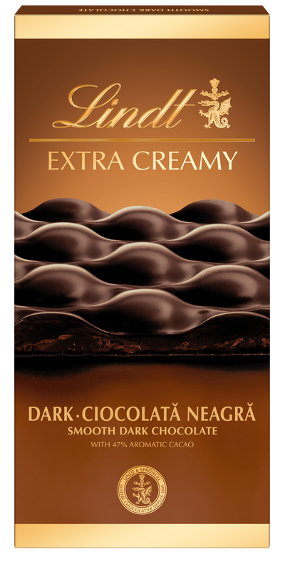 Lindt Extra Creamy temna čokolada 80g