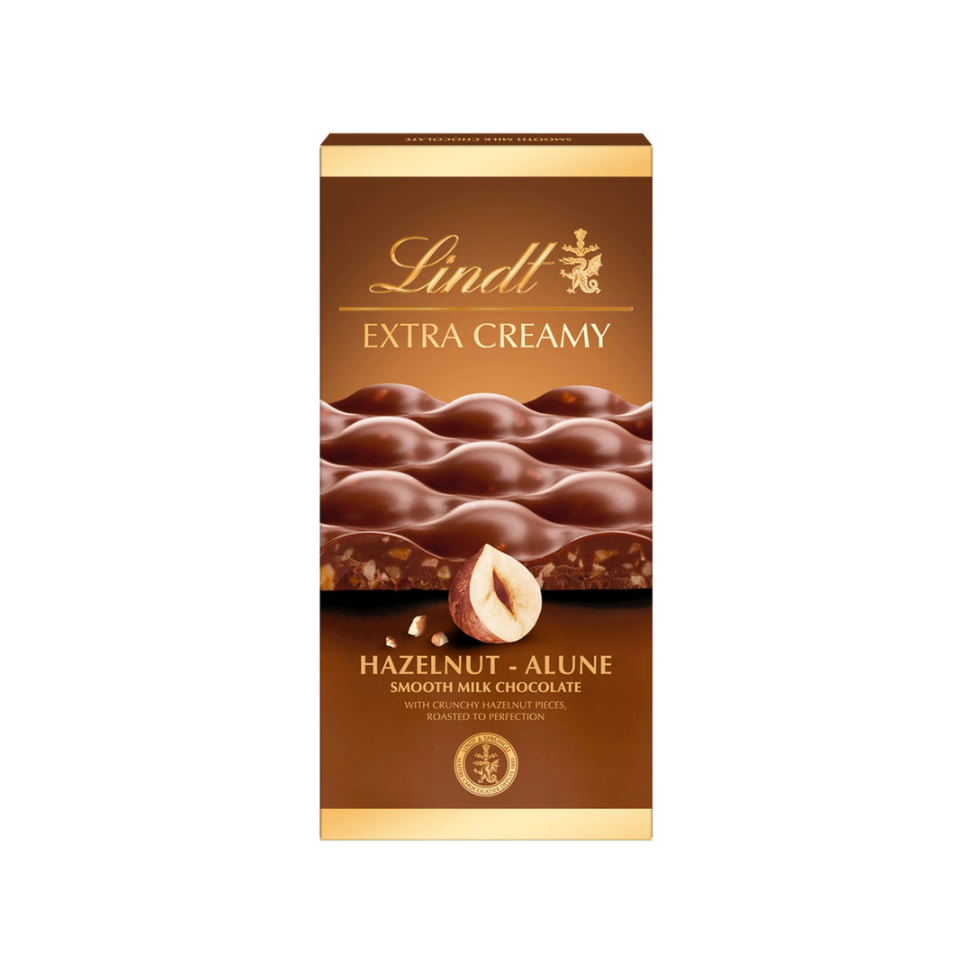 Lindt Extra Creamy mlečna z lešniki in soljo 80g