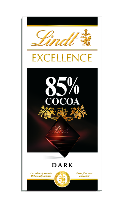 Lindt Excellence 85%, temna čokolada 100g