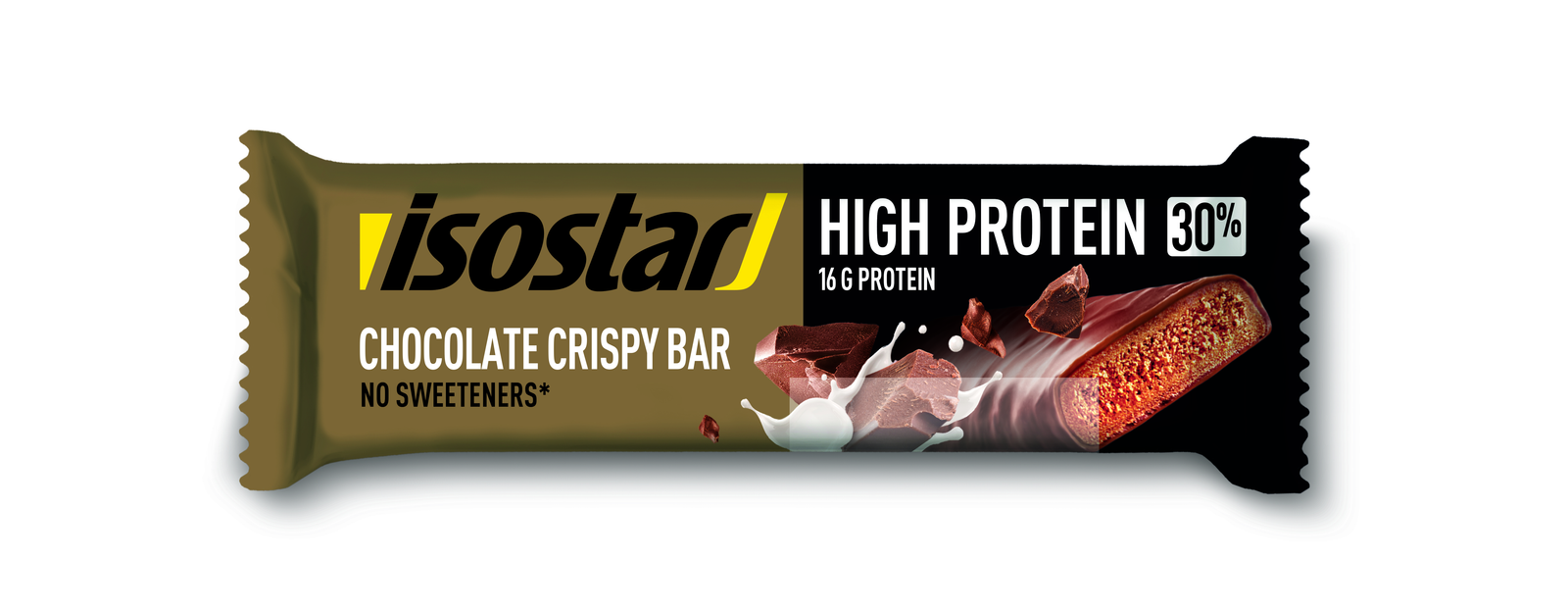 Isostar beljakovinska ploščica čokolada 55g, high protein 30