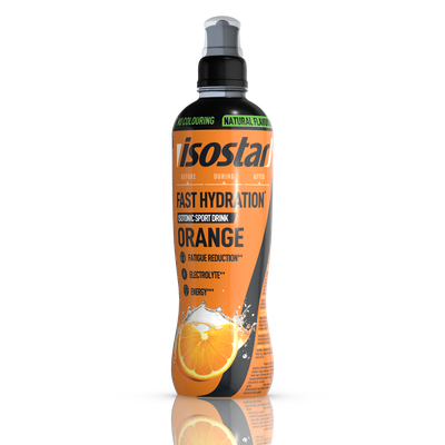 Isostar napitek PET pomaranča 500ml, za hidracijo in vzdržljivost