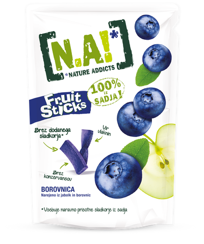 N.A! Borovnica 40g, mehke palčke iz sadja