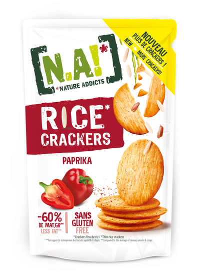 N.A! Rice Crackers - riževi krekerji s sladko papriko 85g