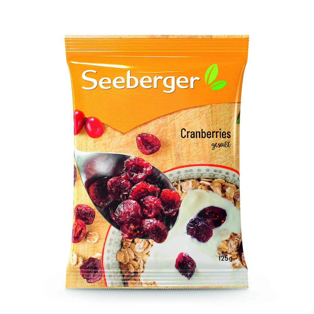 Seeberger suhe brusnice 125g