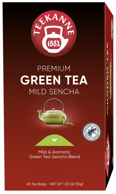 Teekanne PREMIUM Green Tea - zeleni čaj 35g - 20 čajnih vrečk