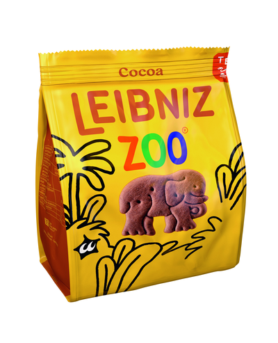 Bahlsen Zoo Leibniz s kakavom- Jungle 100g, otroški keksi s kakavom