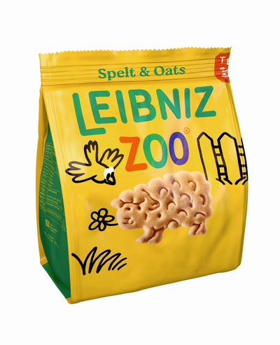 Bahlsen Zoo s piro in ovsom - Country 100g, polnozrnati otroški keksi