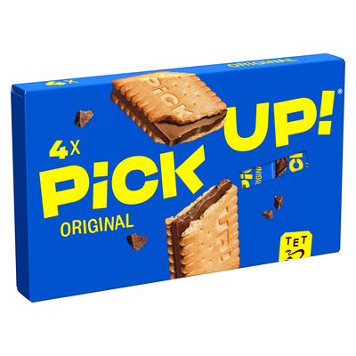 Bahlsen Pick-up 4-pack: čokolada v sendviču keksov 112g
