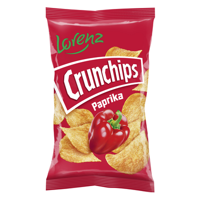 Lorenz Crunchips paprika 100g, čips s papriko