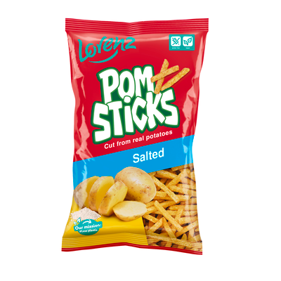 Lorenz Pomsticks sol 100g, krompirjeve palčke s soljo