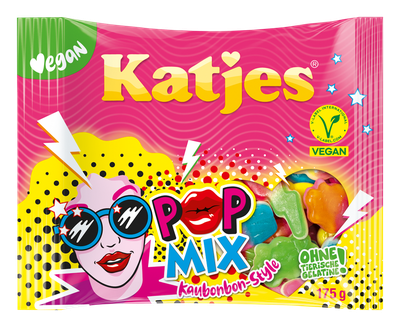 Katjes Pop Mix, sadno penasti gumi bonboni 175g