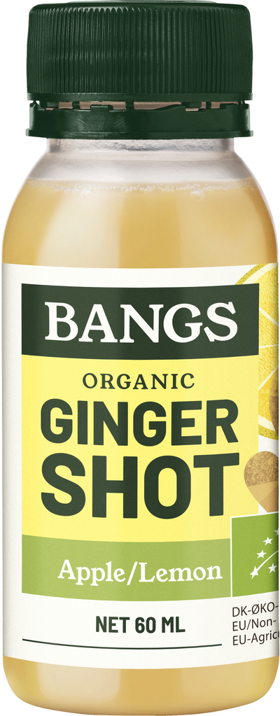 Bangs BIO Ingver shot z jabolkom in limono, 60 ml