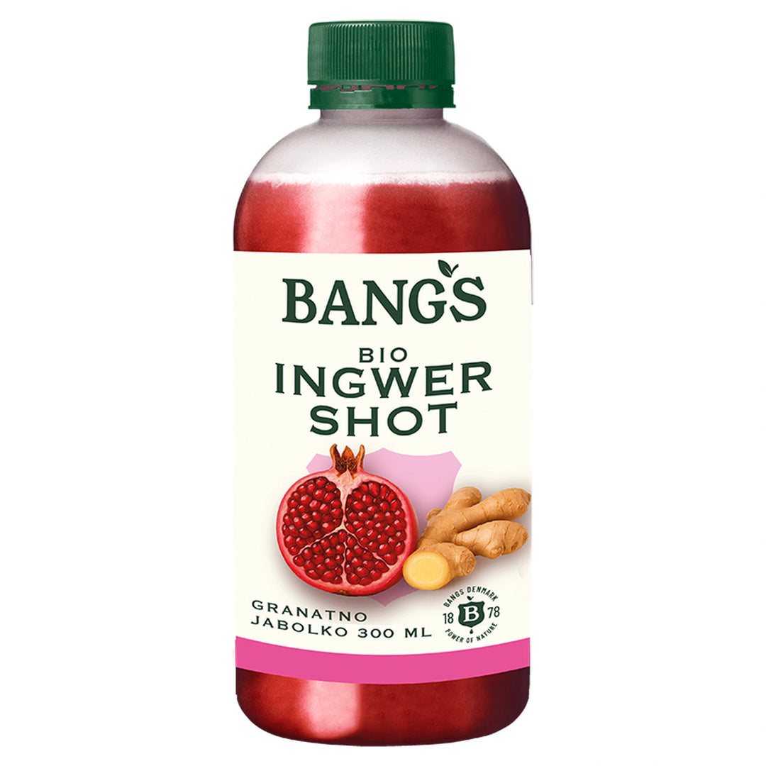 Bangs BIO Ingverjev napitek z granatnim jabolkom 300ml