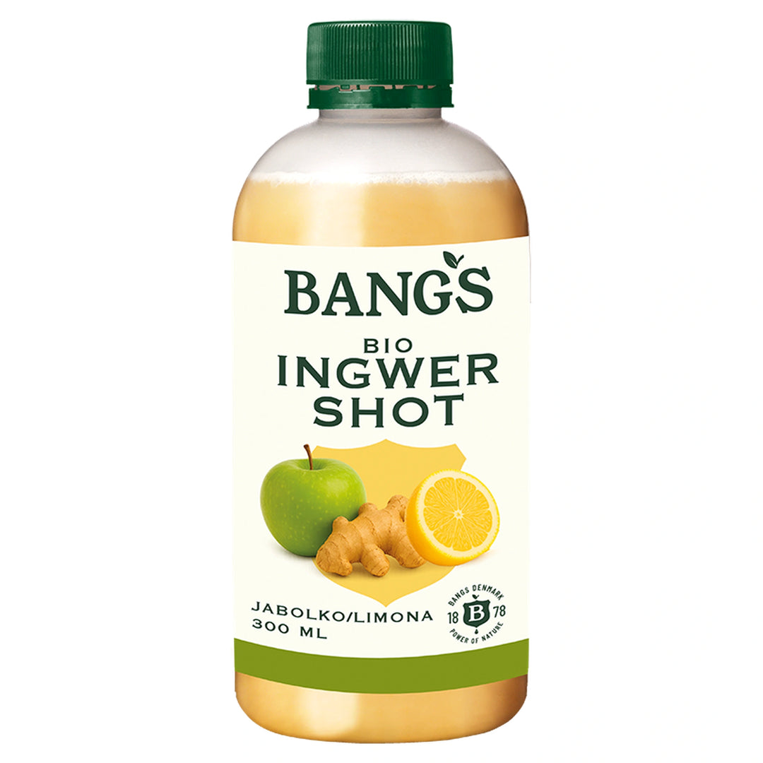 Bangs BIO Ingverjev napitek z jabolkom in limono 300ml