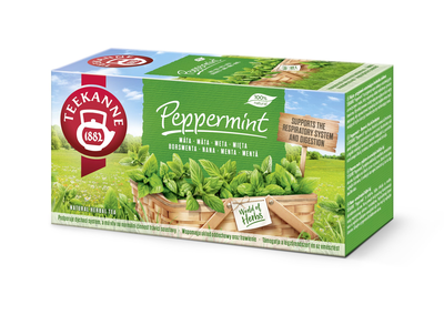 Teekanne Peppermint tea - zeliščni, meta 30g - 20 čajnih vrečk