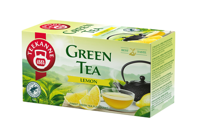Teekanne Green Tea Lemon - zeleni, okus limona 35g - 20 čajnih vrečk