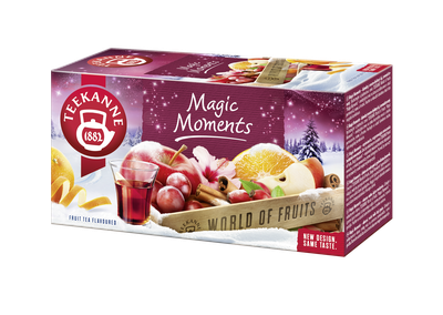 Teekanne Magic Moments - sadni, grozdje/rum/pomaranča 50g - 20 čajnih vrečk