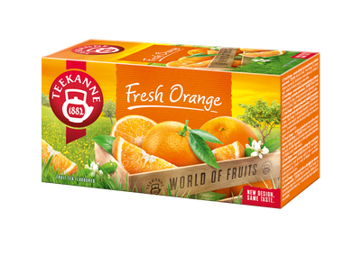 Teekanne Fresh orange - sadni, pomaranča 45g - 20 čajnih vrečk