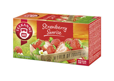Teekanne Strawberry Sunrise - sadni, jagoda 50g - 20 čajnih vrečk