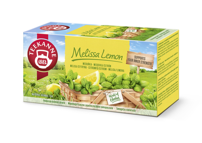Teekanne Melisa Lemon - zeliščni, melisa/limona 30g - 20 čajnih vrečk