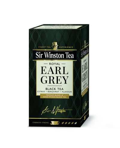 Sir Winston earl Grey - črni čaj bergamotka 35g - 20 čajnih vrečk
