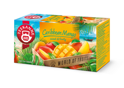 Teekanne Carribian Mango - sadni čaj/mango 45g - 20 čajnih vrečk