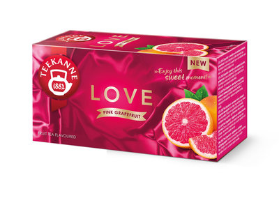 Teekanne LOVE Greipfruit - sadni grenivka 45g - 20 čajnih vrečk