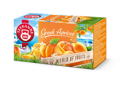 Teekanne Greek Apricot - sadni limona in okus medu 40g - 20 čajnih vrečk