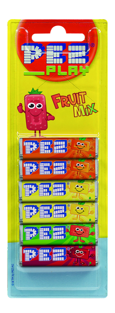 PEZ bonboni sadni 6pack 51g