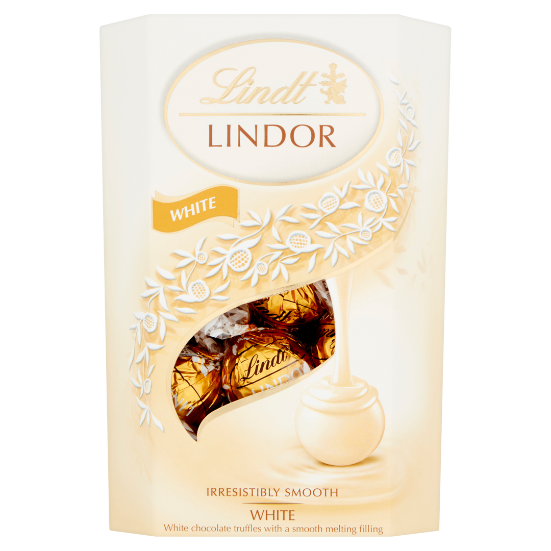 Lindor bele kroglice 200g