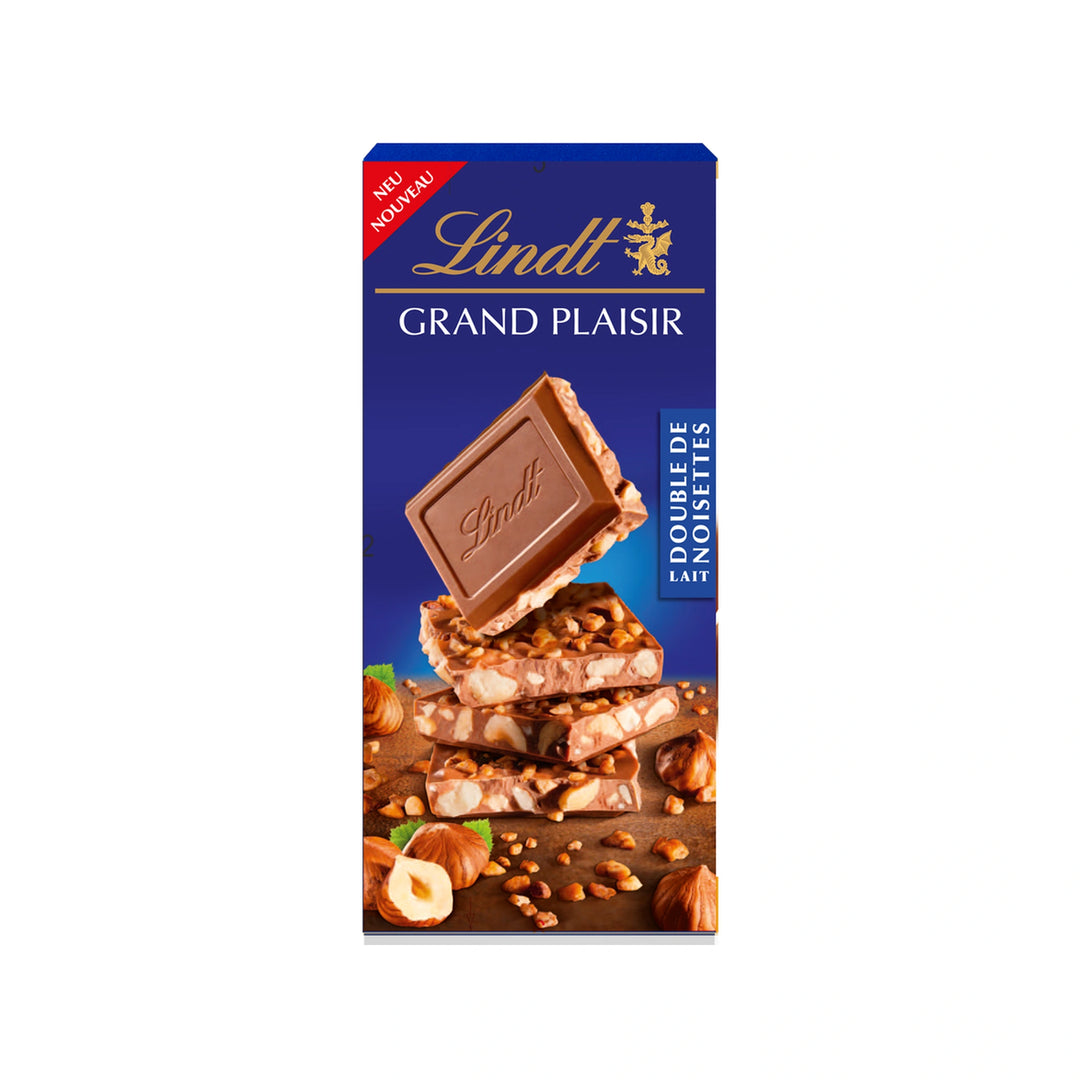 Lindt Grand Plaisir mlečna s karameliziranimi lešniki 150g