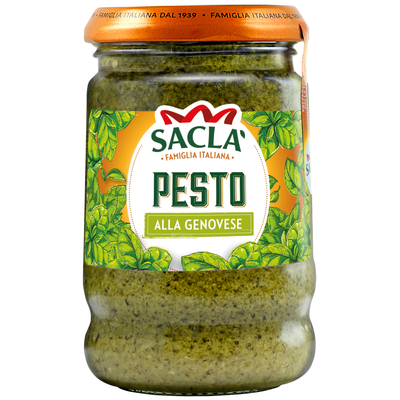 Sacla pesto z baziliko 190g