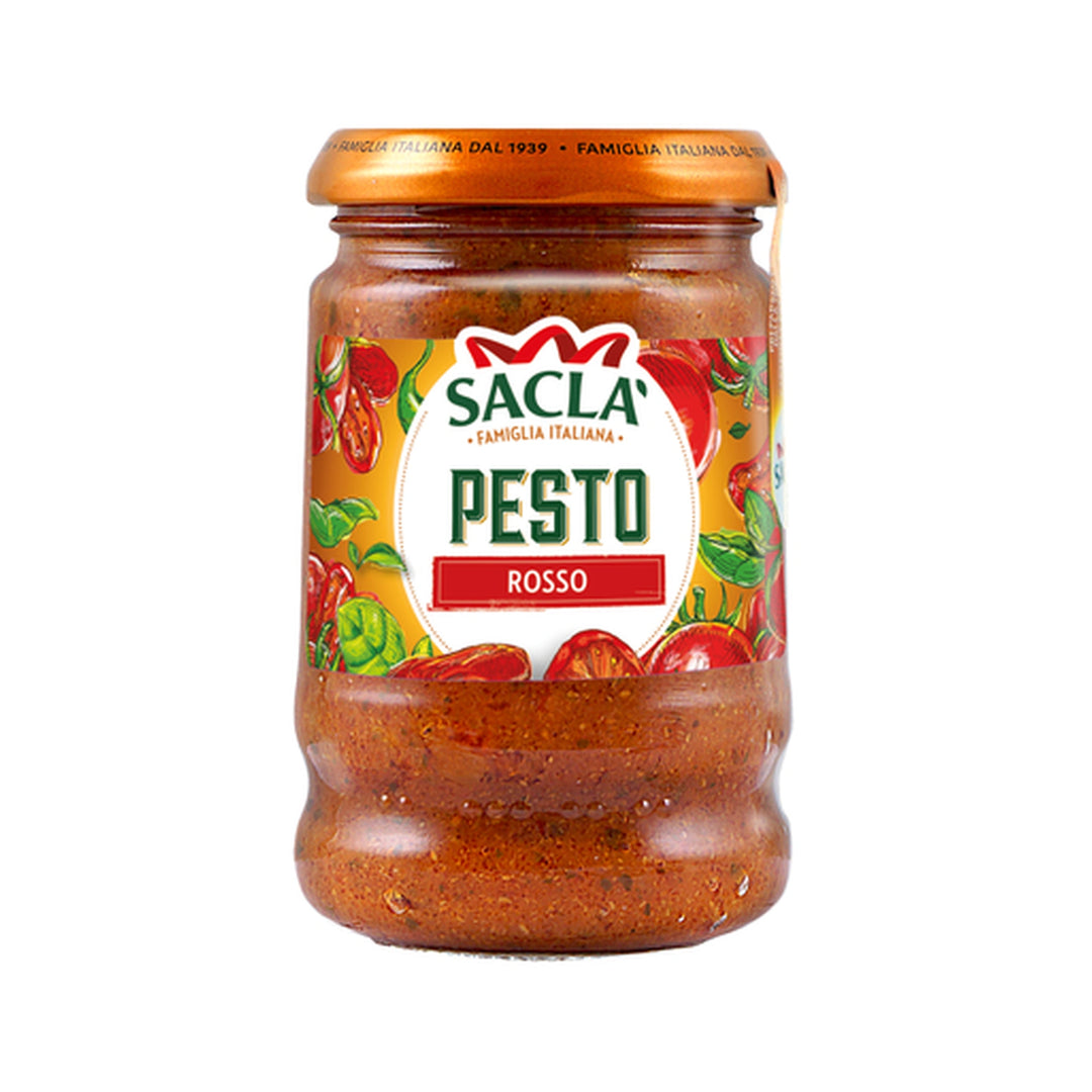 Sacla pesto s sušenimi paradižniki 190g