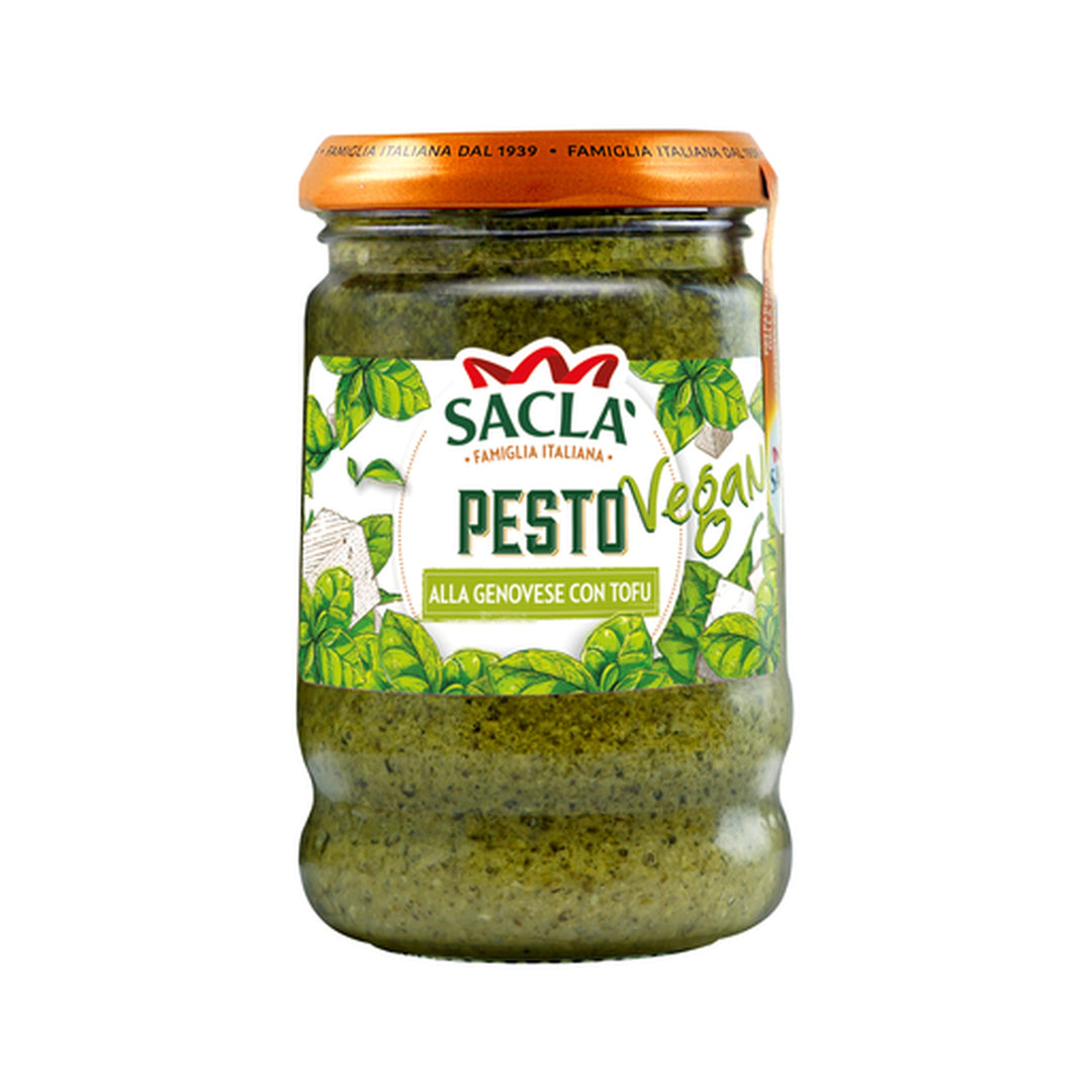 Sacla veganski pesto z baziliko 190g