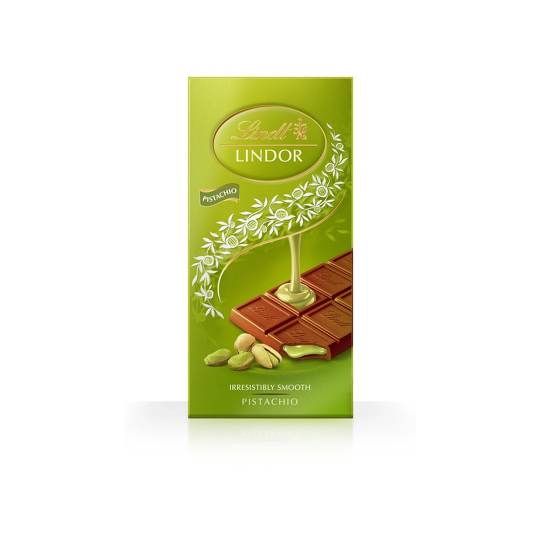 Lindor mlečna, s topljivo pistacijevo sredico 100g