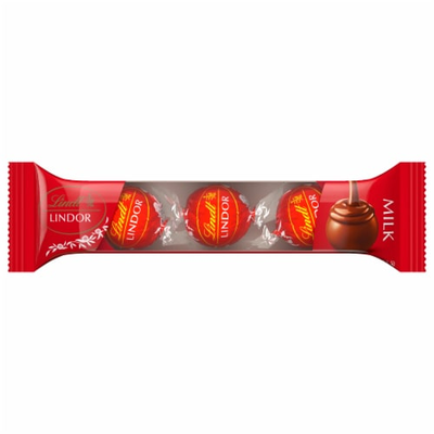 Lindor Trio mlečne kroglice 37g