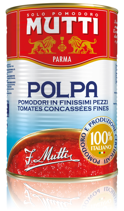 Mutti polpa, drobno sesekljan paradižnik 4050g, pločevinka