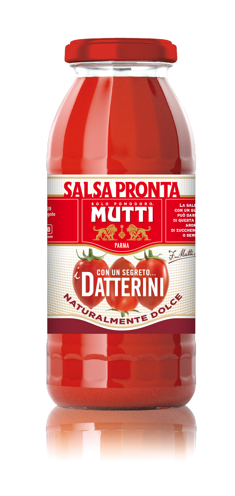 Mutti paradižnikova omaka, iz daterinov, 400g