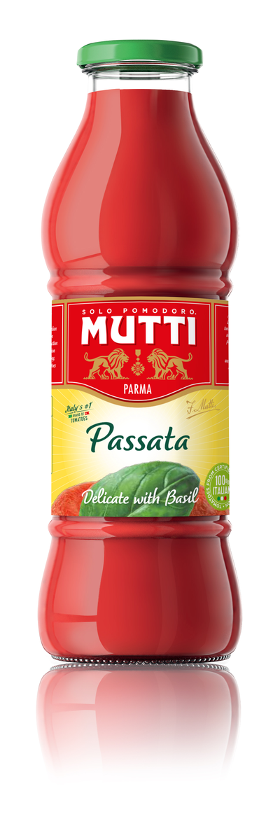 Mutti paradižnikov pire z baziliko 700g