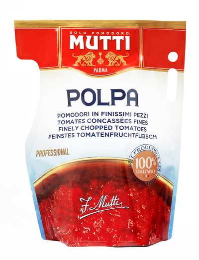 Mutti polpa, sesekljana paradižnikova sredica 5 kg, vreča
