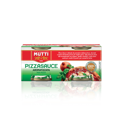 Mutti omaka za pizze, aromatizirana 2x210g