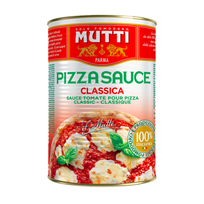 Mutti omaka za pizze klasična 4100g, pločevinka