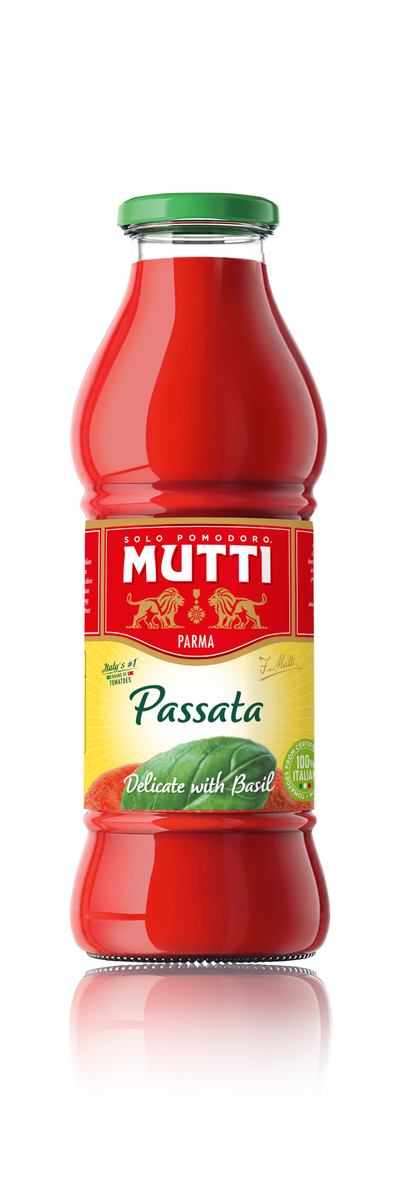 Mutti paradižnikov pire z baziliko 400g