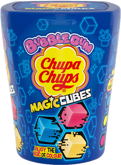 Chupa Chups žvečilni gumi Magic Cubes 86g