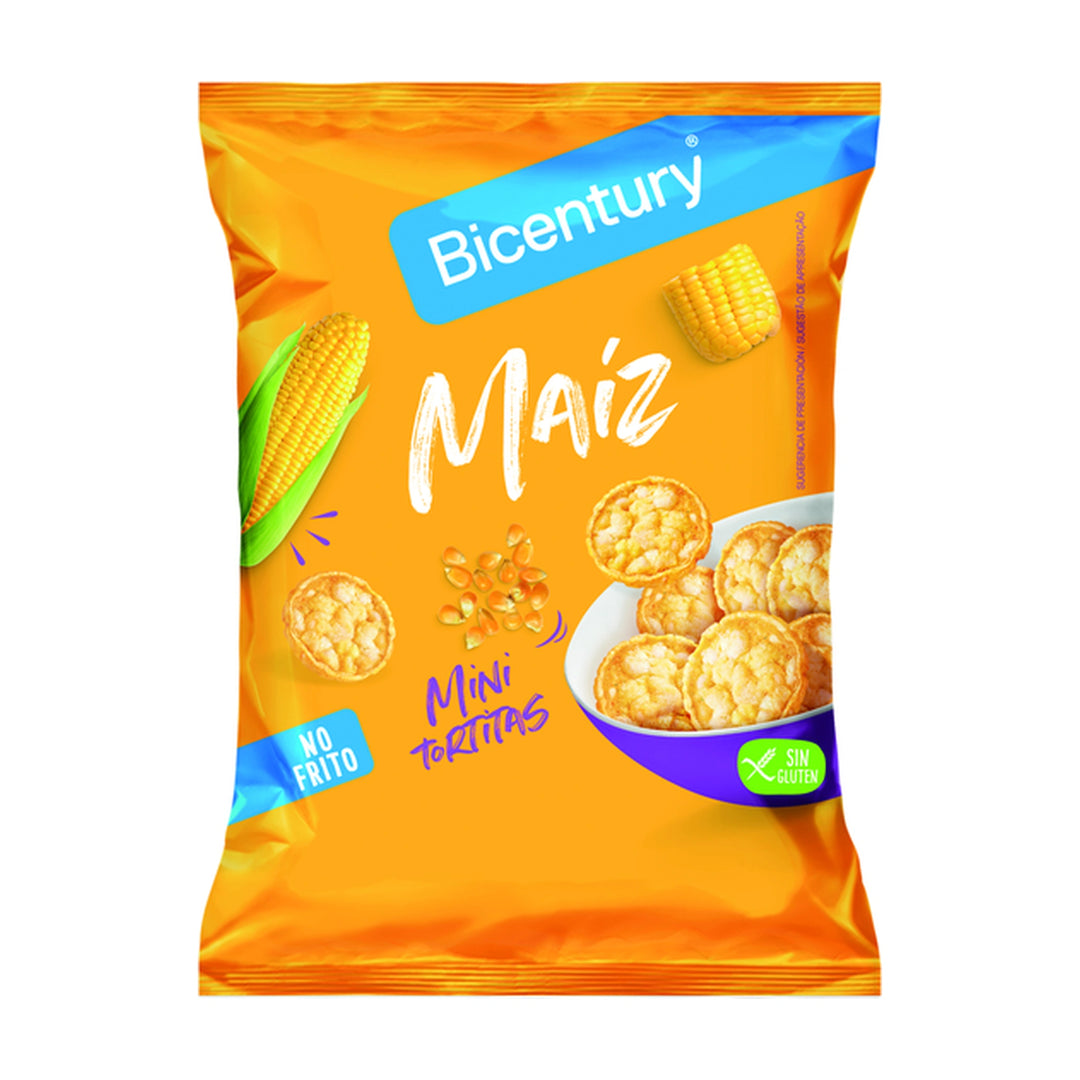 Bicentury mini koruzne ploščice 65g