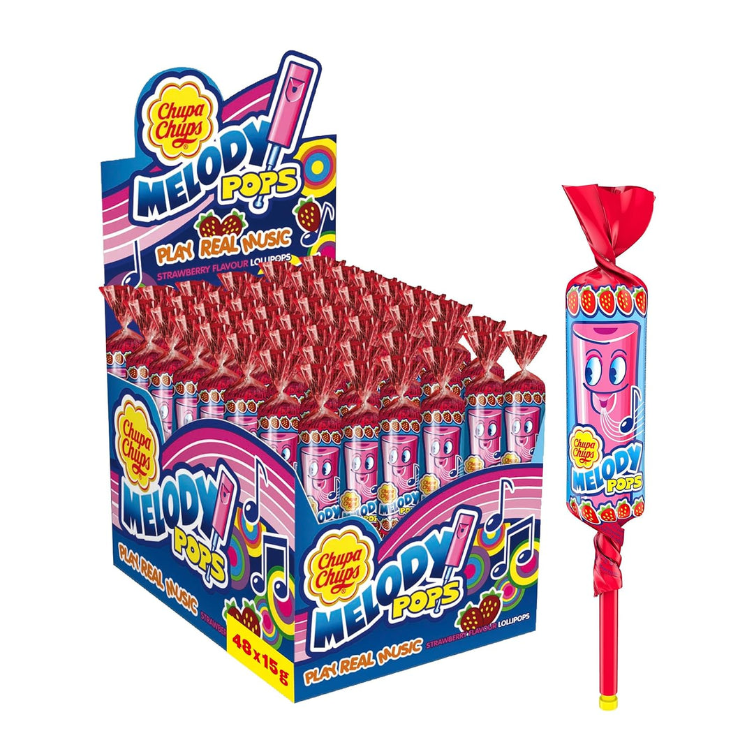 Chupa Chups lizika Melody Pops jagoda 15g