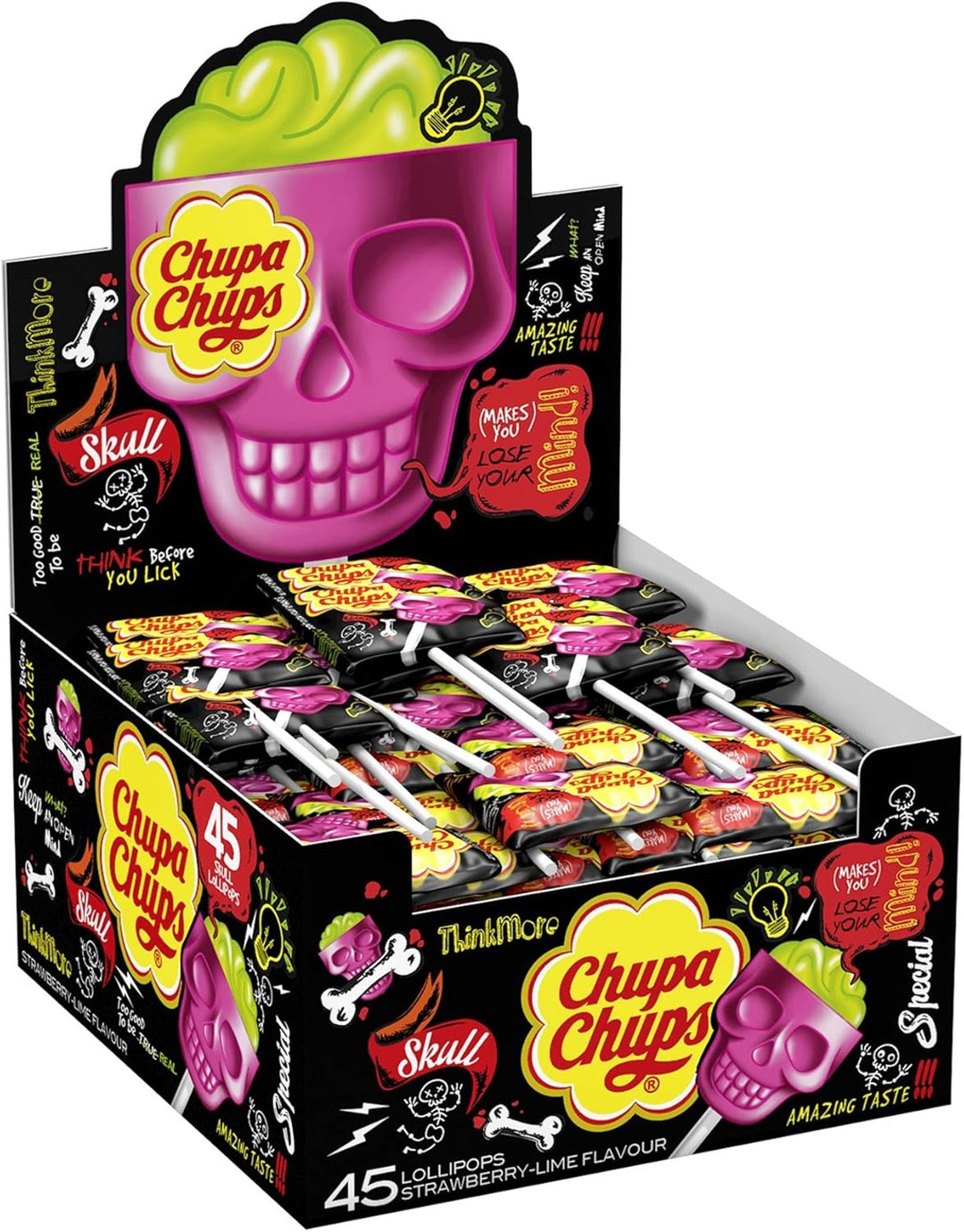 Chupa Chups lizika Skull 15g